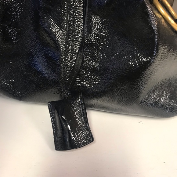 Black patent leather Yves Saint LaurentYSL Handbag - Picture 5 of 8